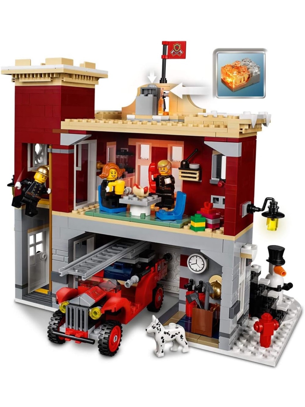 Lego Creator Winter Village Fire Station - Picture 6 of 6
